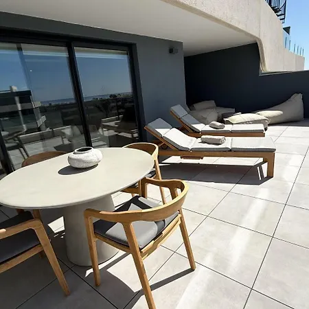 דירה Oasis 325 - 2 Bedroom With Frontal Sea And Mountain View אסטפונה